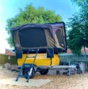 Trailer met Daktent
