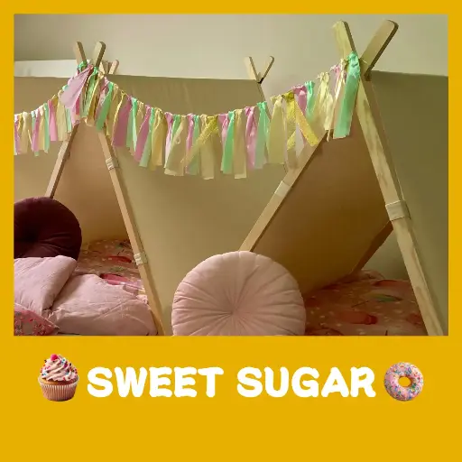 GLAMPING KIDS: 2 tipi's